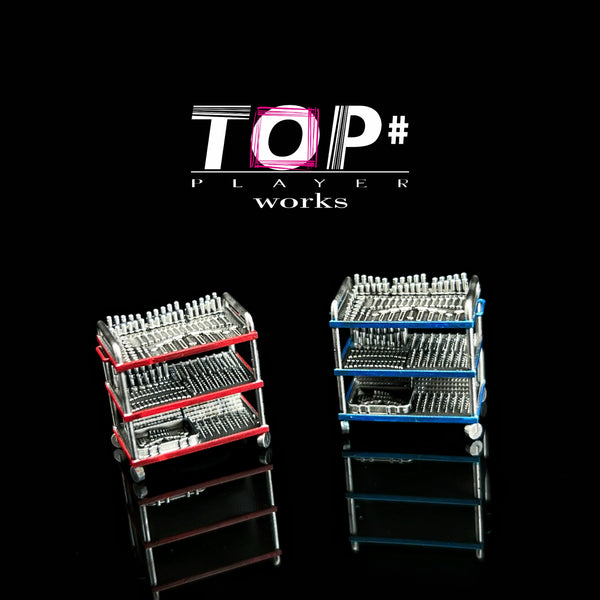 1:64 Rolling Garage Tool Cart