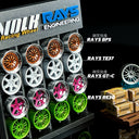 1:64 Wheel Display Rack with Four Wheels
