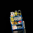1:64 JDM Garage Cardboard Display Rack