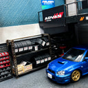 1:64 Garage Tire Storage Rack