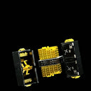 1:64 Gold Bar Safe Display Set