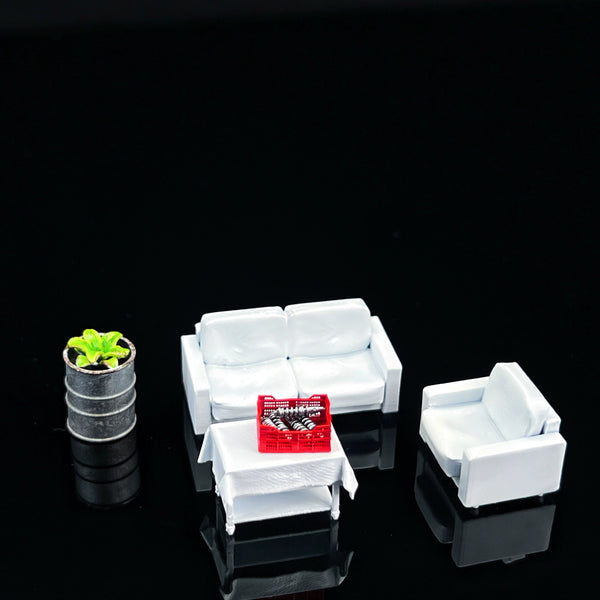 1:64 garage lounge set