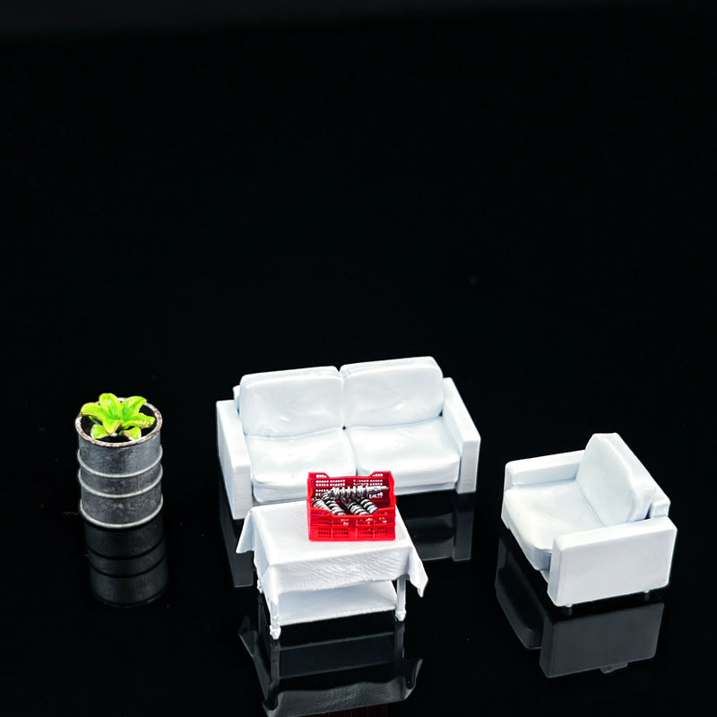 1:64 garage lounge set