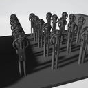 1:64 Hood Latch Set